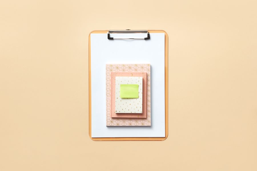 clipboard with checklist