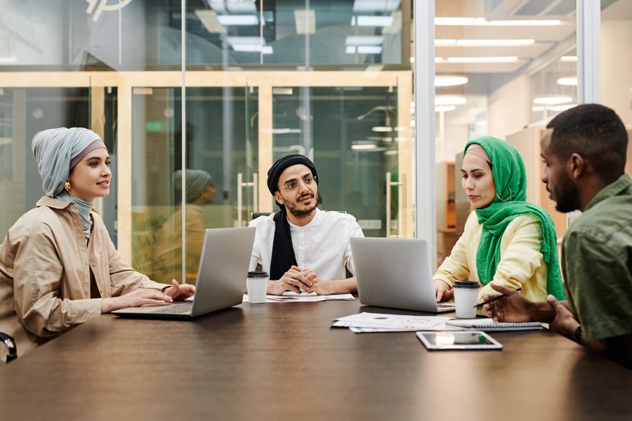 IT department meeting